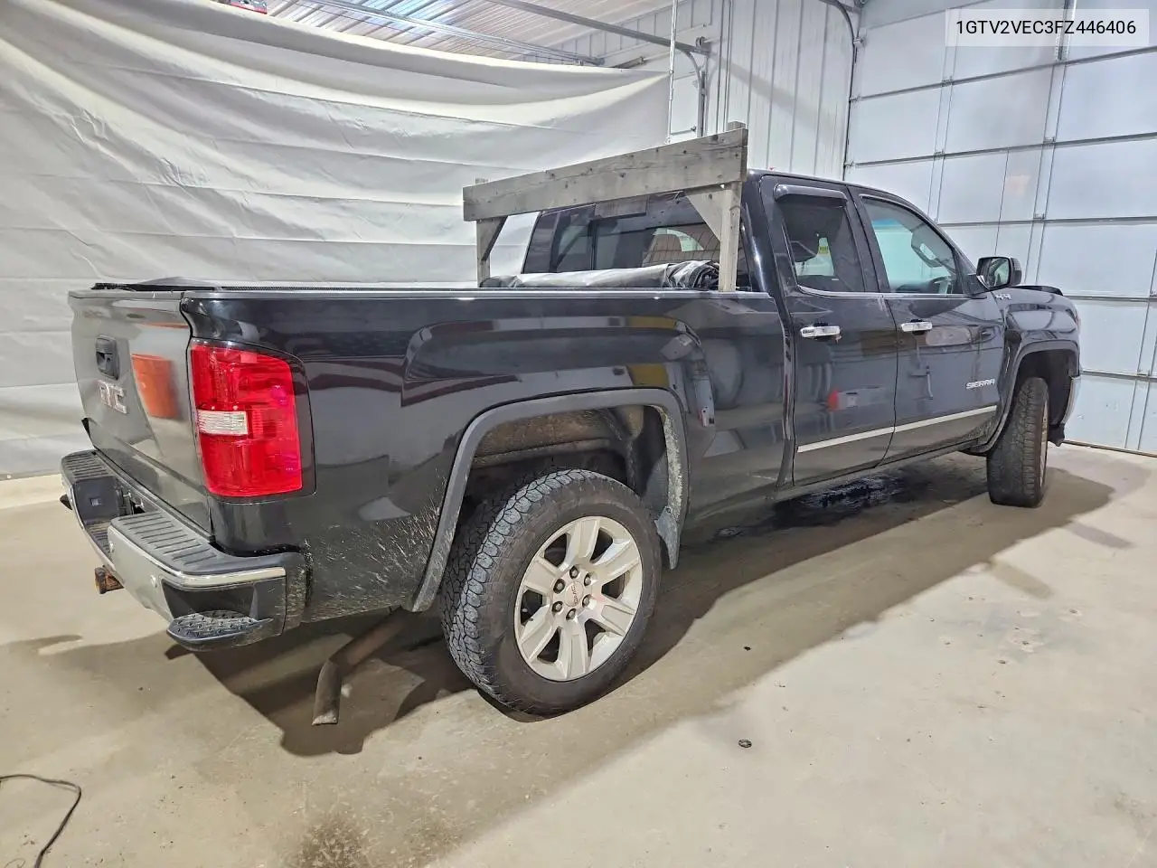 2015 GMC Sierra K1500 Slt VIN: 1GTV2VEC3FZ446406 Lot: 58645576