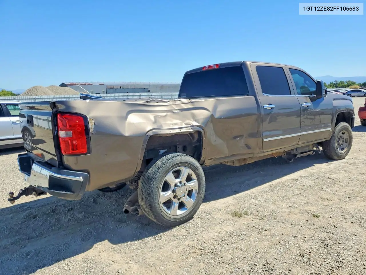 2015 GMC Sierra K2500 Slt VIN: 1GT12ZE82FF106683 Lot: 59867396