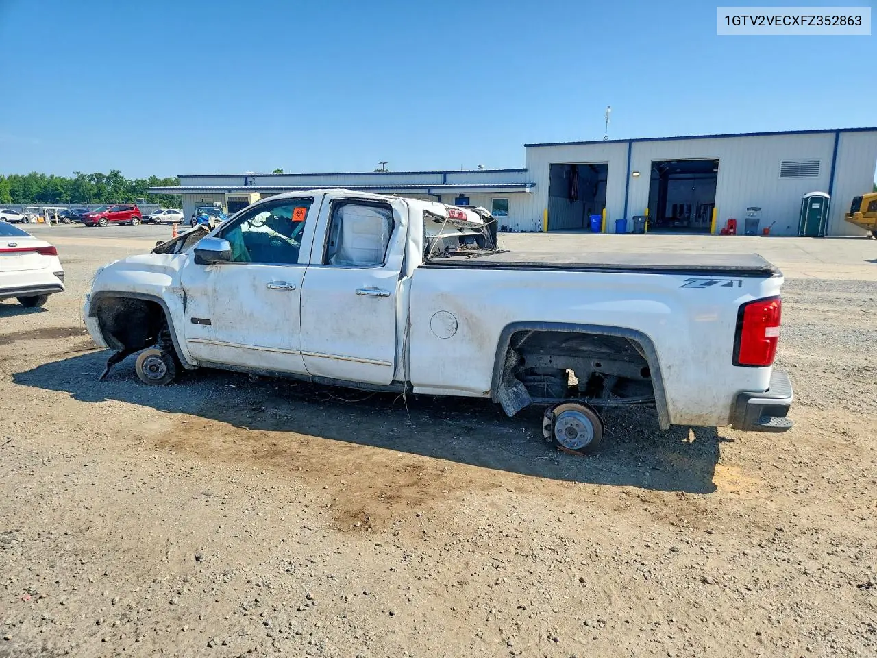 2015 GMC Sierra K1500 Slt VIN: 1GTV2VECXFZ352863 Lot: 59955016