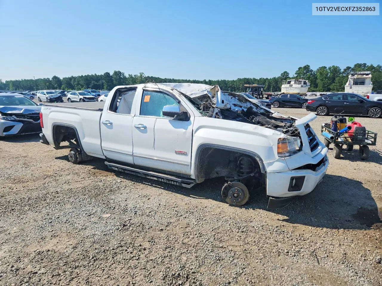 2015 GMC Sierra K1500 Slt VIN: 1GTV2VECXFZ352863 Lot: 59955016