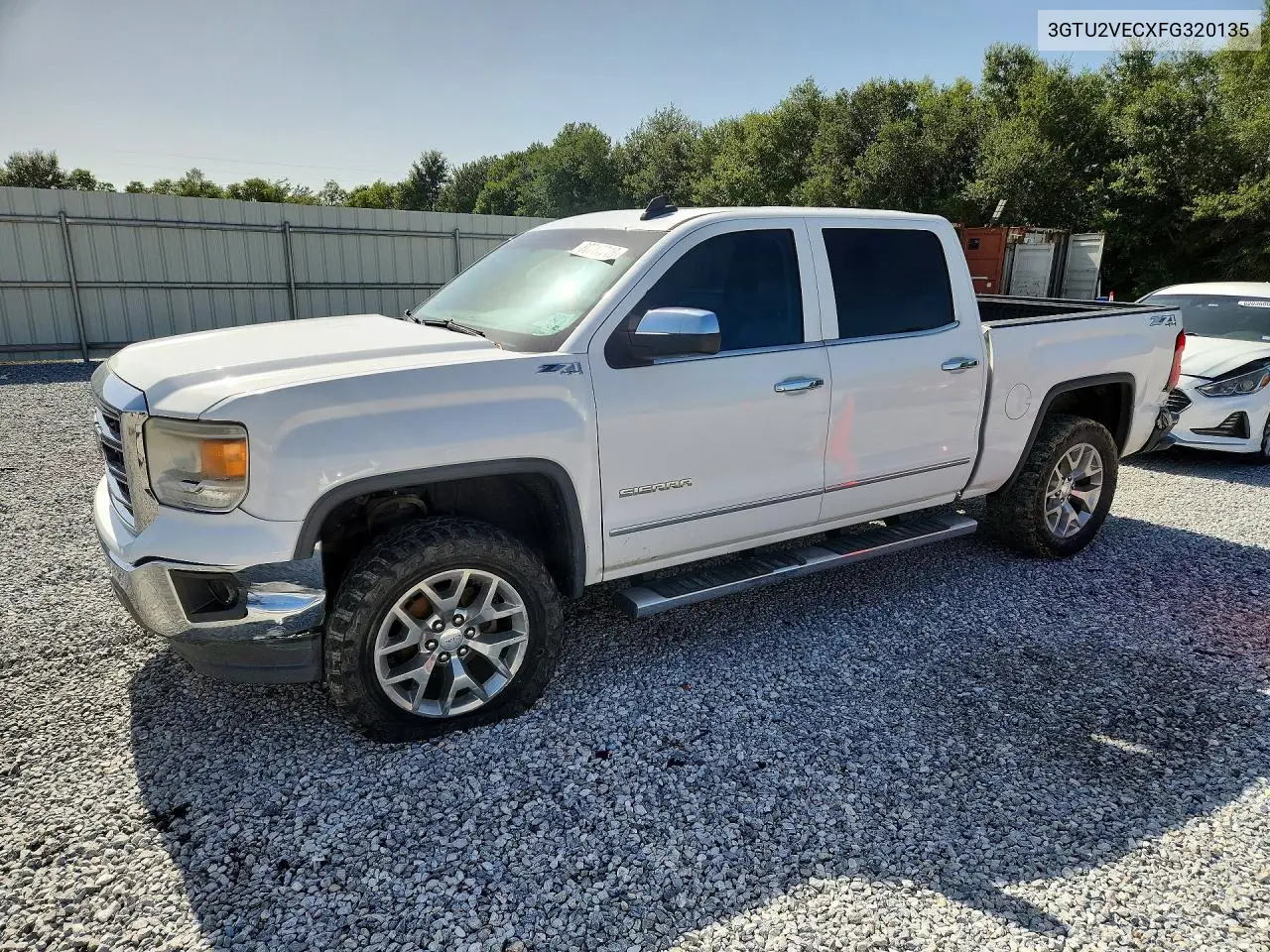 2015 GMC Sierra K1500 Slt VIN: 3GTU2VECXFG320135 Lot: 60717746