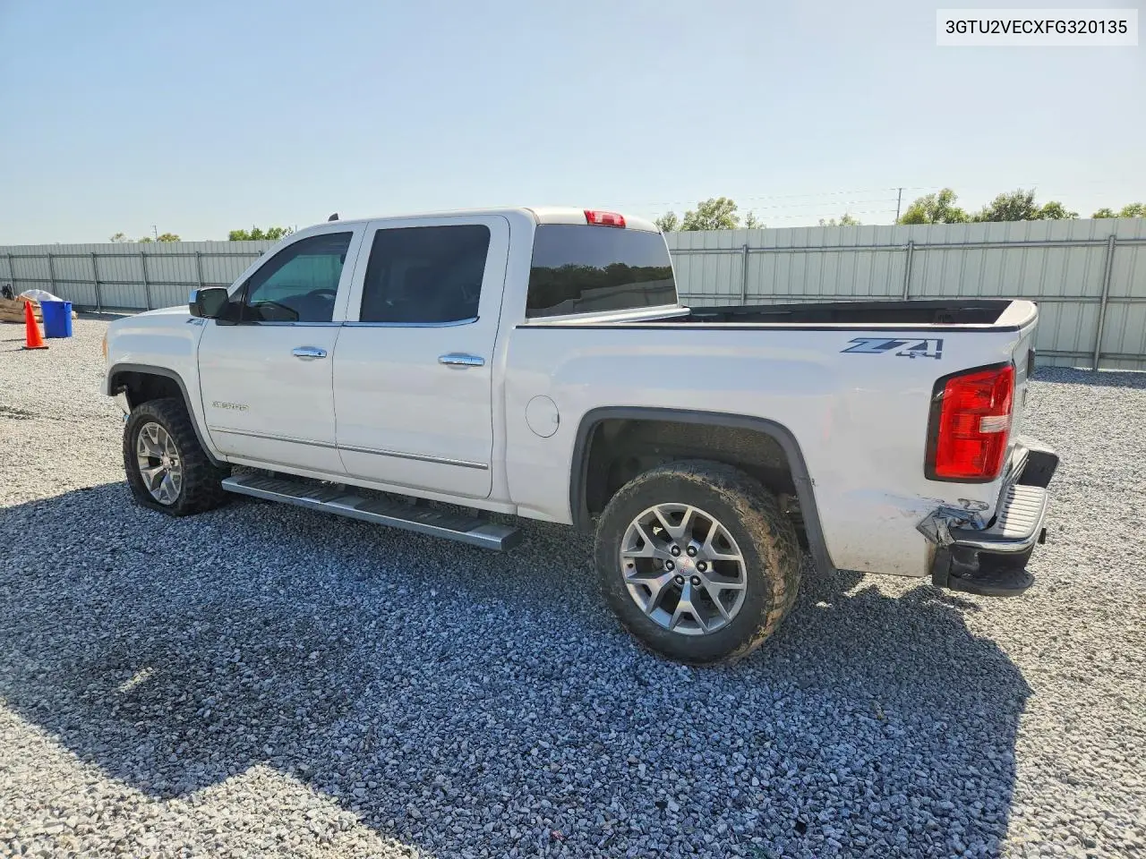2015 GMC Sierra K1500 Slt VIN: 3GTU2VECXFG320135 Lot: 60717746