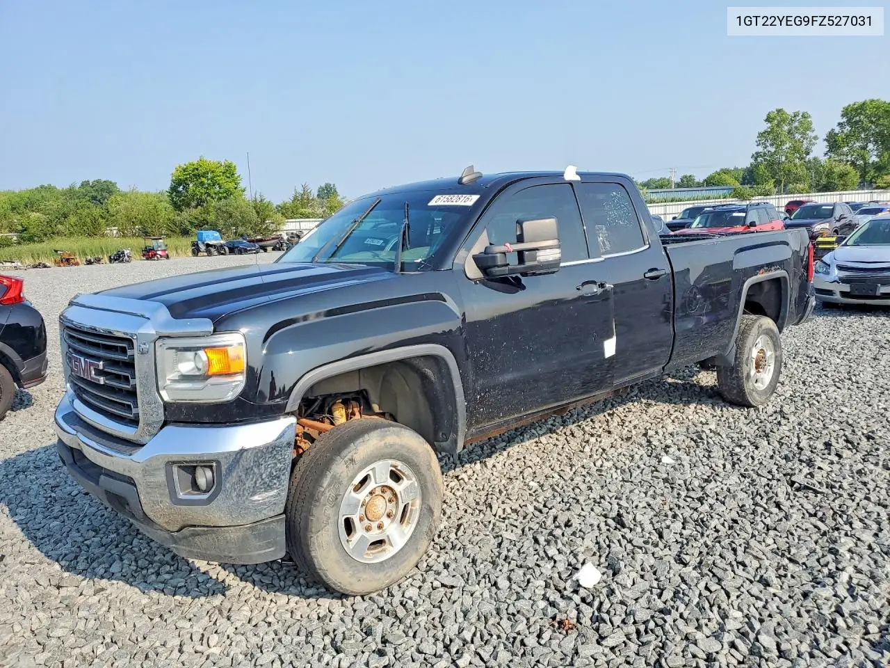 2015 GMC Sierra K2500 Sle VIN: 1GT22YEG9FZ527031 Lot: 61582816