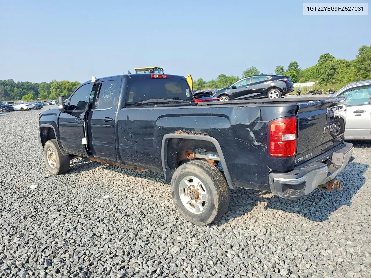 2015 GMC Sierra K2500 Sle VIN: 1GT22YEG9FZ527031 Lot: 61582816
