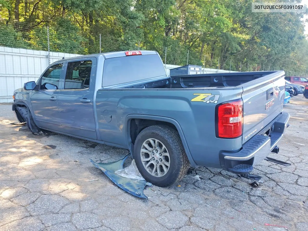 2015 GMC Sierra K1500 Sle VIN: 3GTU2UEC5FG391057 Lot: 61797456