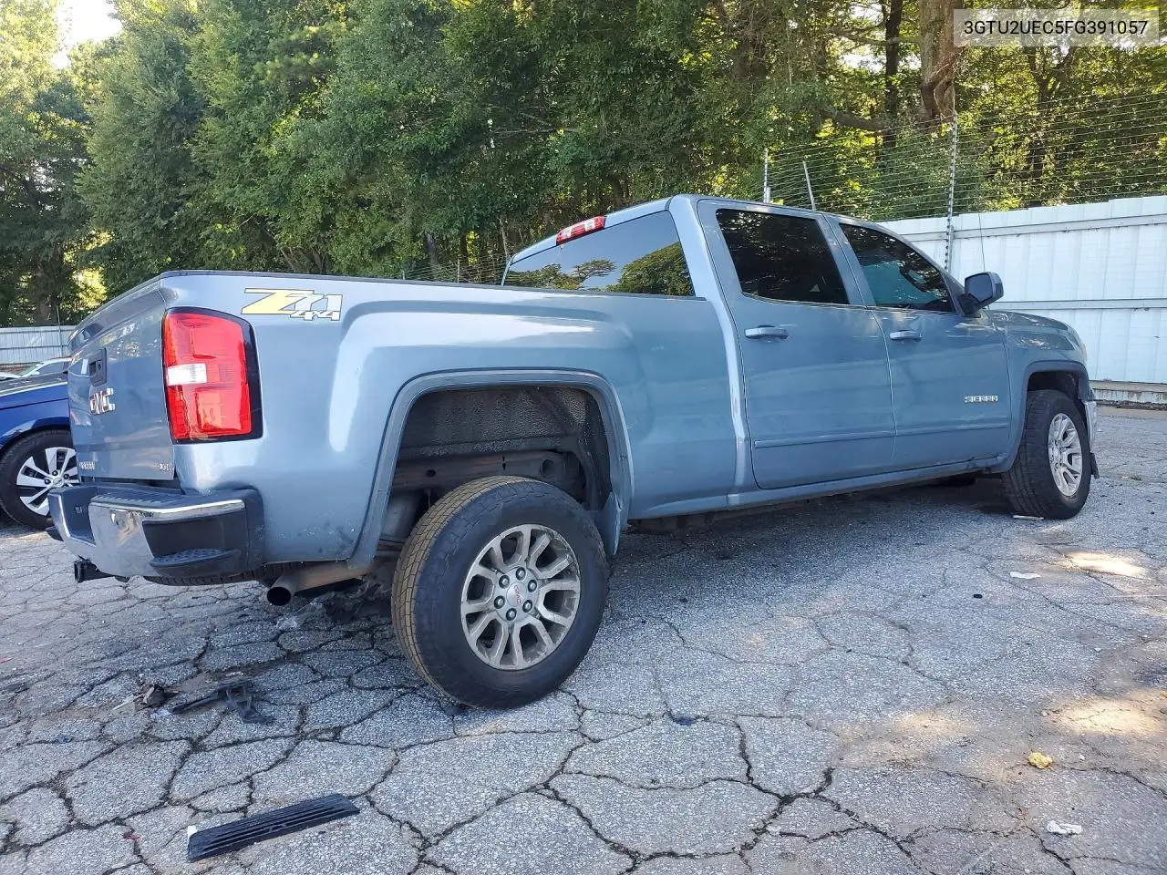2015 GMC Sierra K1500 Sle VIN: 3GTU2UEC5FG391057 Lot: 61797456