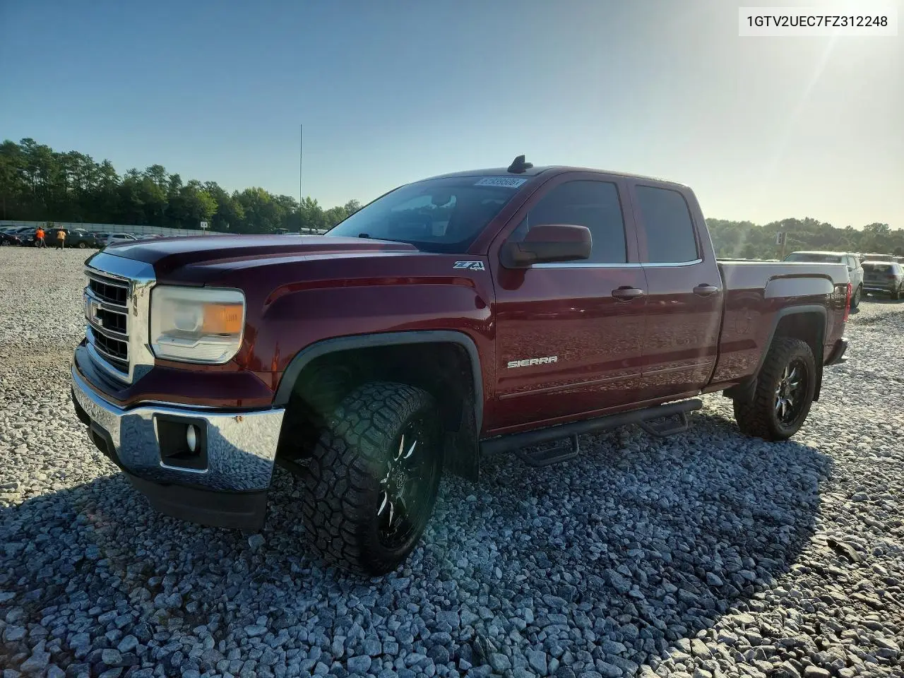 2015 GMC Sierra K1500 Sle VIN: 1GTV2UEC7FZ312248 Lot: 61939506