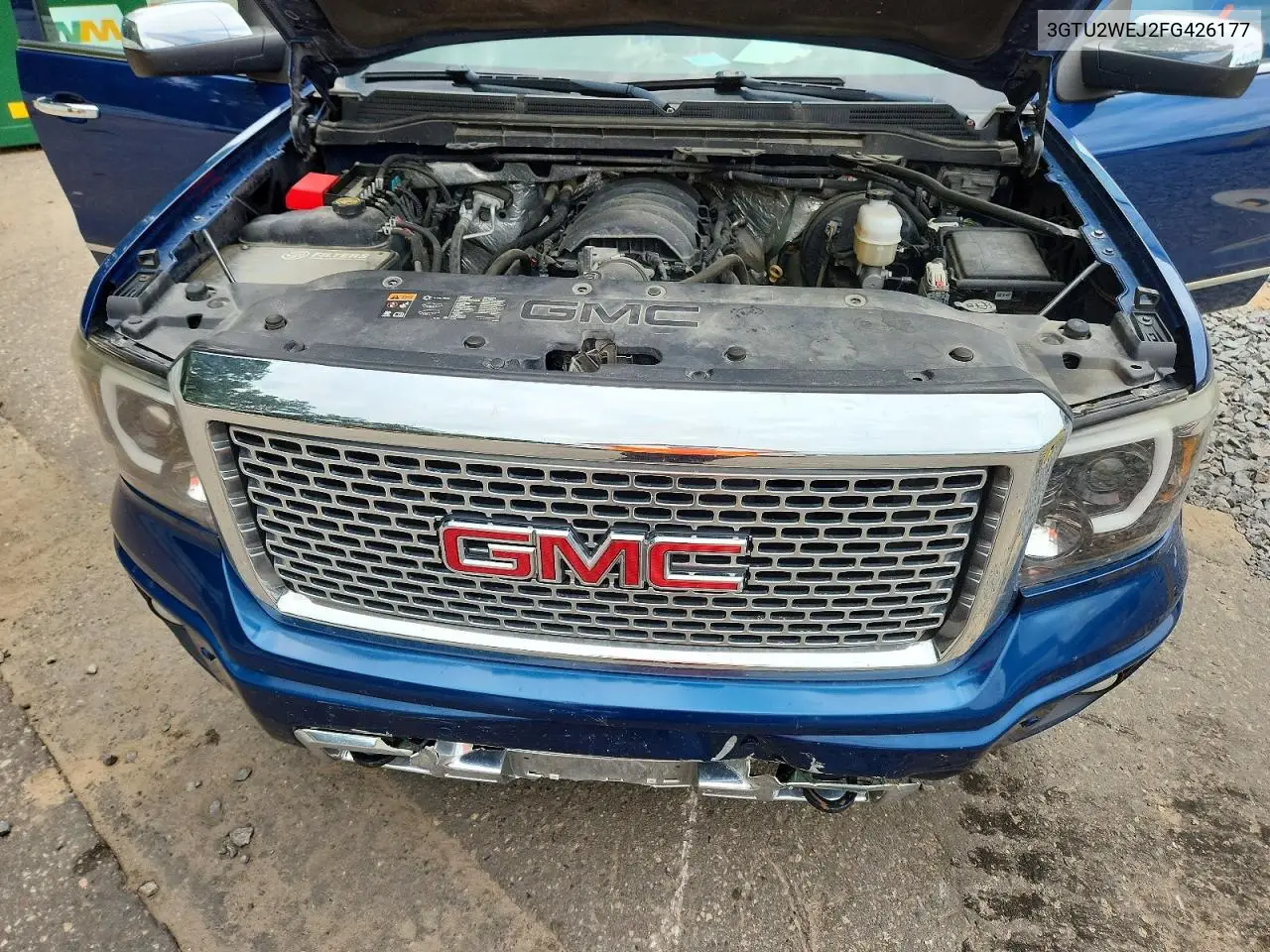 2015 GMC Sierra K1500 Denali VIN: 3GTU2WEJ2FG426177 Lot: 61977196