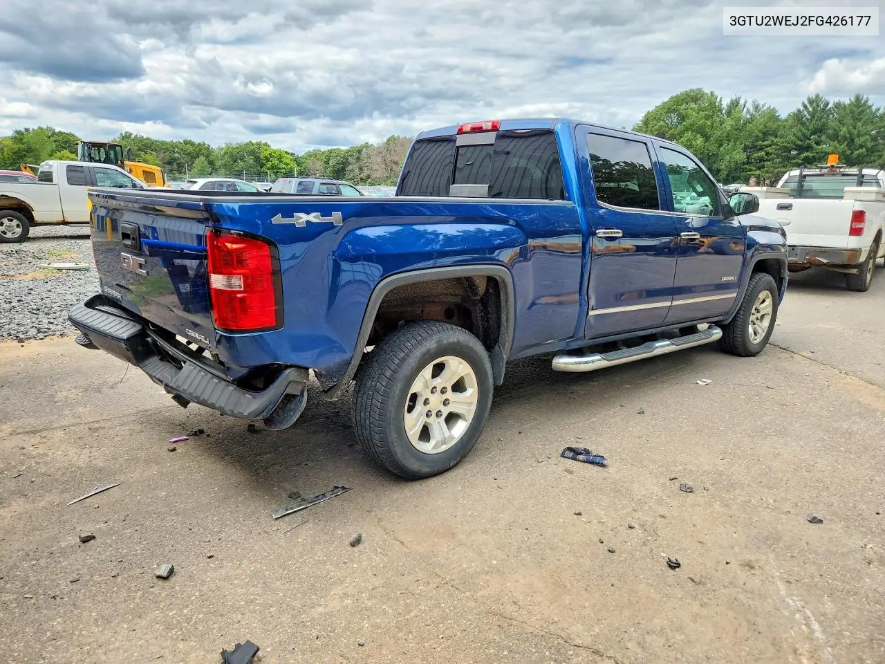 2015 GMC Sierra K1500 Denali VIN: 3GTU2WEJ2FG426177 Lot: 61977196