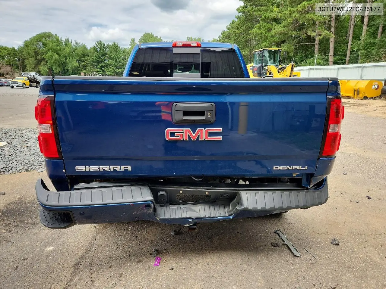 2015 GMC Sierra K1500 Denali VIN: 3GTU2WEJ2FG426177 Lot: 61977196