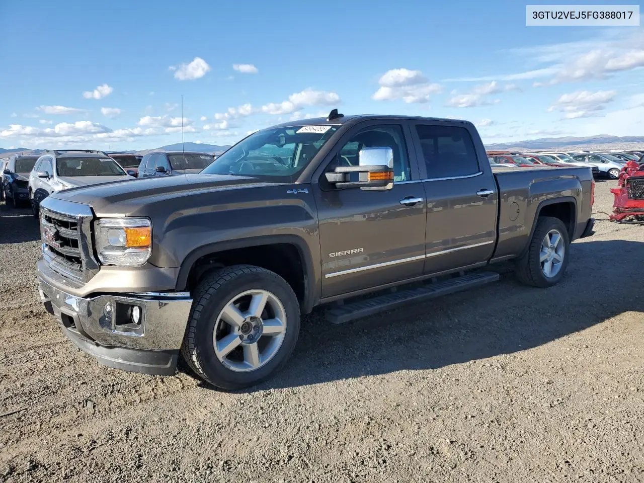 3GTU2VEJ5FG388017 2015 GMC Sierra K1500 Slt
