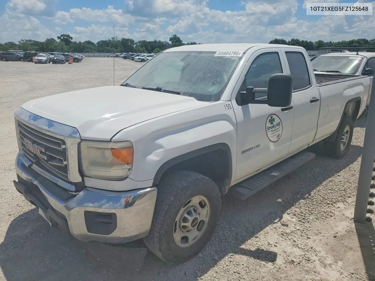 2015 GMC Sierra C2500 Heavy Duty VIN: 1GT21XEG5FZ125648 Lot: 85984795