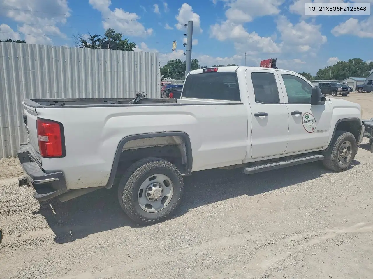 2015 GMC Sierra C2500 Heavy Duty VIN: 1GT21XEG5FZ125648 Lot: 85984795