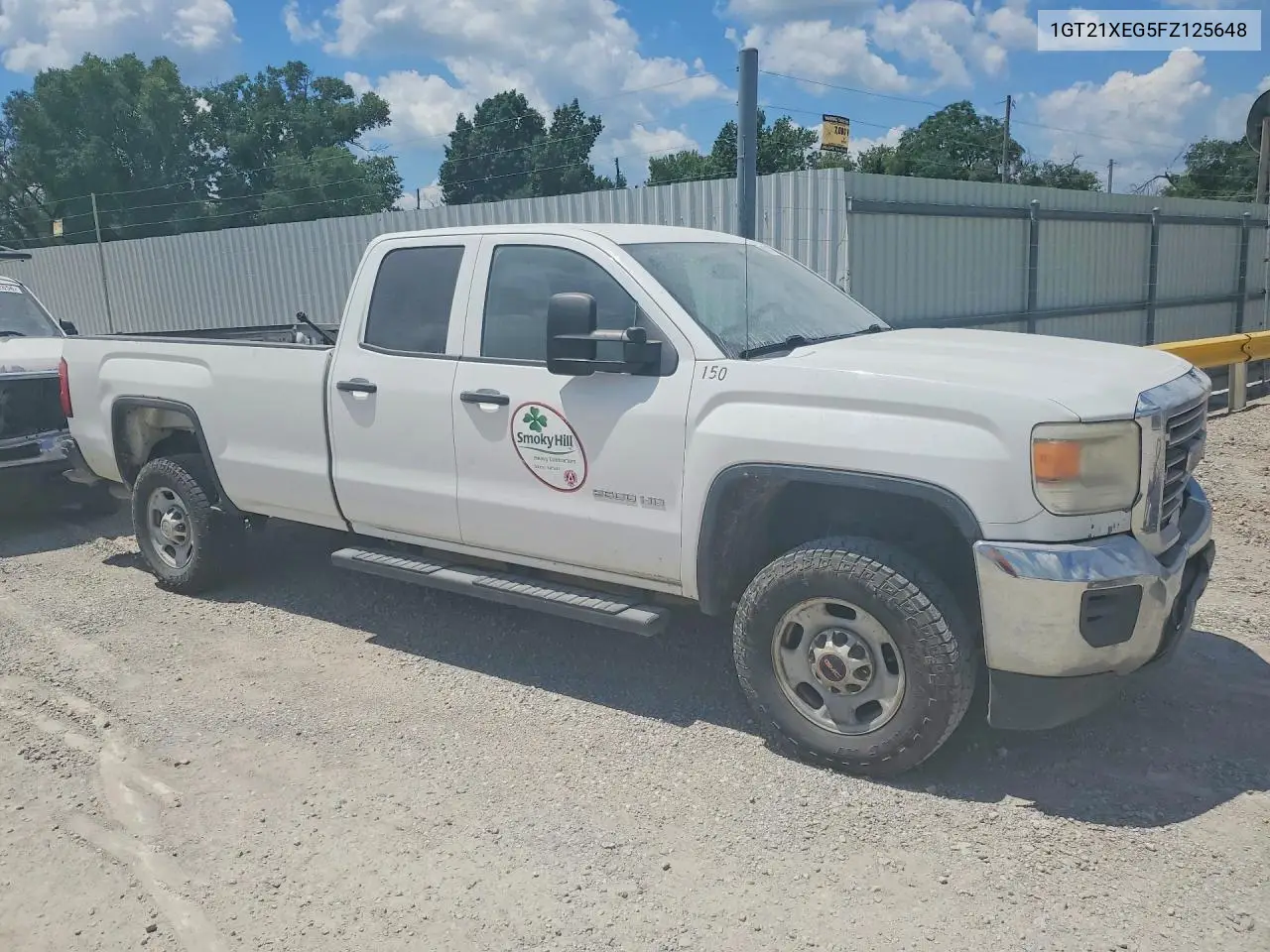 2015 GMC Sierra C2500 Heavy Duty VIN: 1GT21XEG5FZ125648 Lot: 85984795