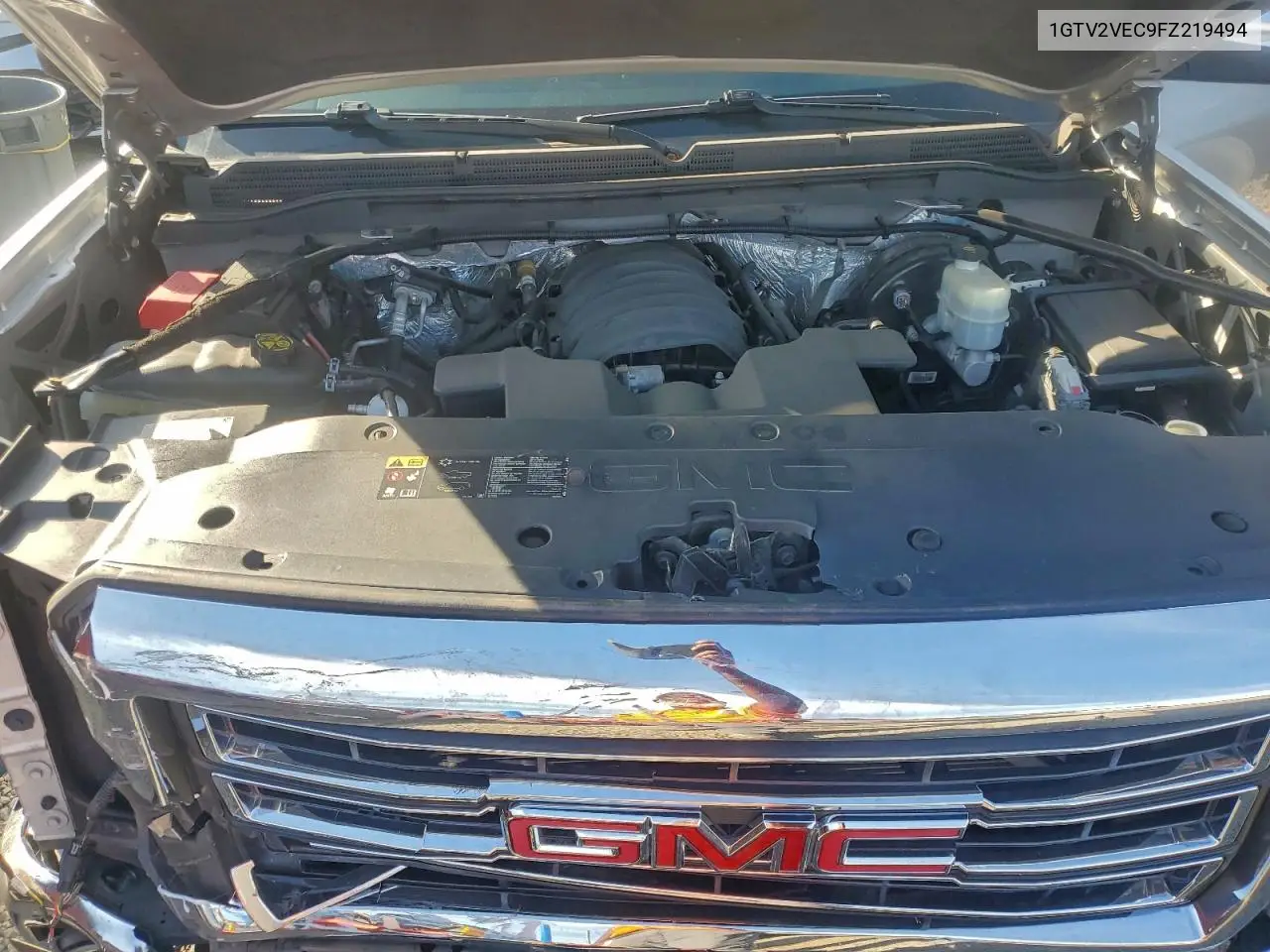 1GTV2VEC9FZ219494 2015 GMC Sierra K1500 Slt