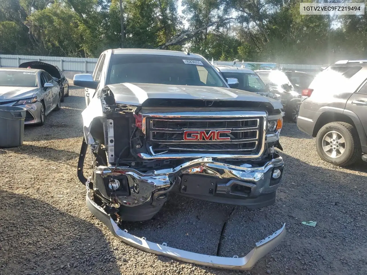 1GTV2VEC9FZ219494 2015 GMC Sierra K1500 Slt