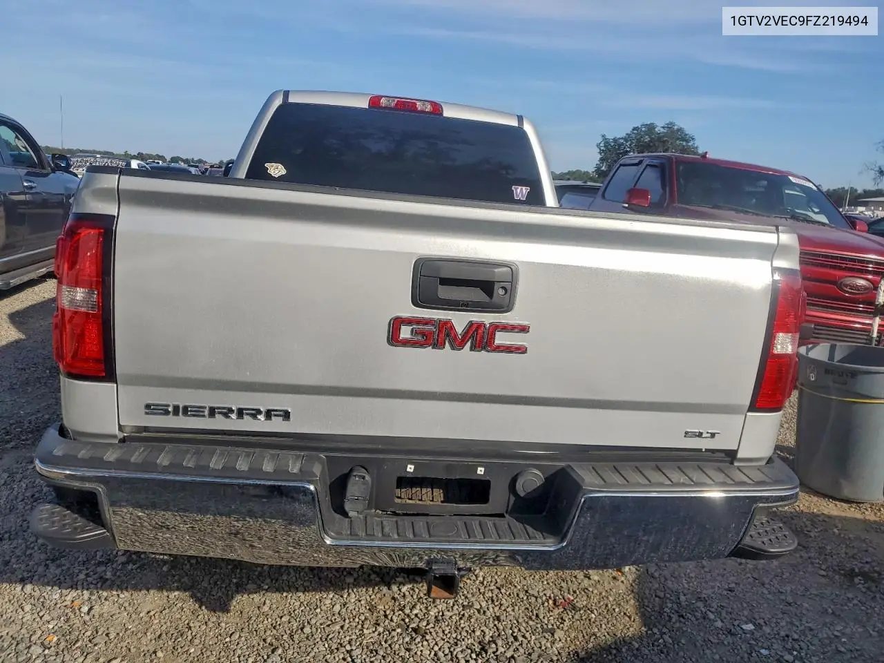 1GTV2VEC9FZ219494 2015 GMC Sierra K1500 Slt