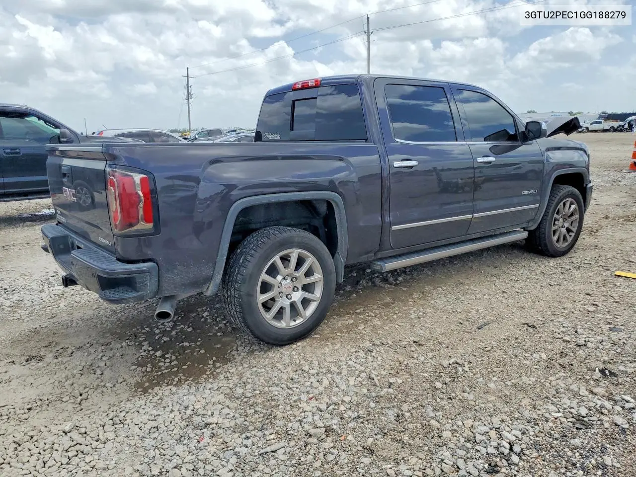 2016 GMC Sierra K1500 Denali VIN: 3GTU2PEC1GG188279 Lot: 58379866