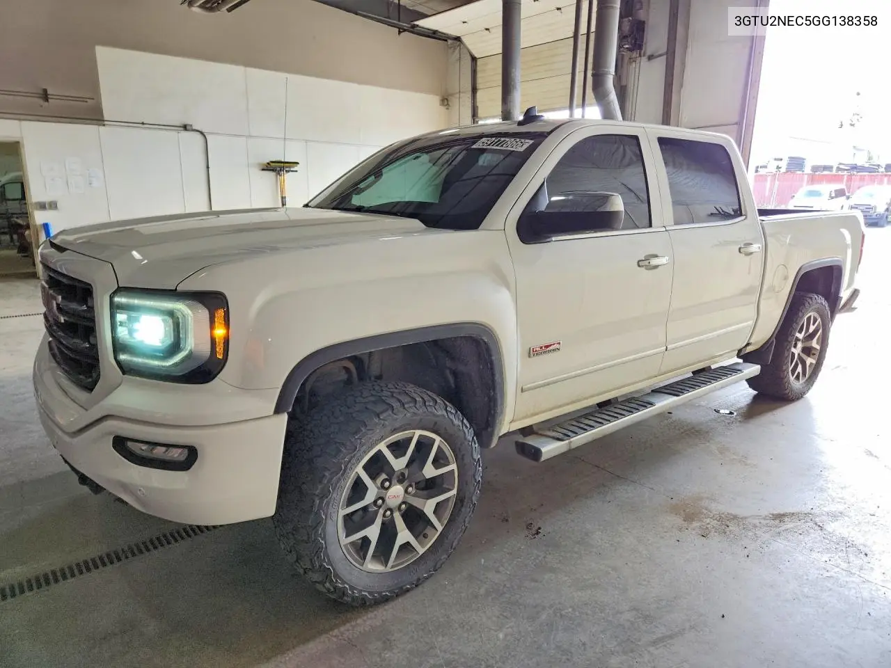 2016 GMC Sierra K1500 Slt VIN: 3GTU2NEC5GG138358 Lot: 59177866