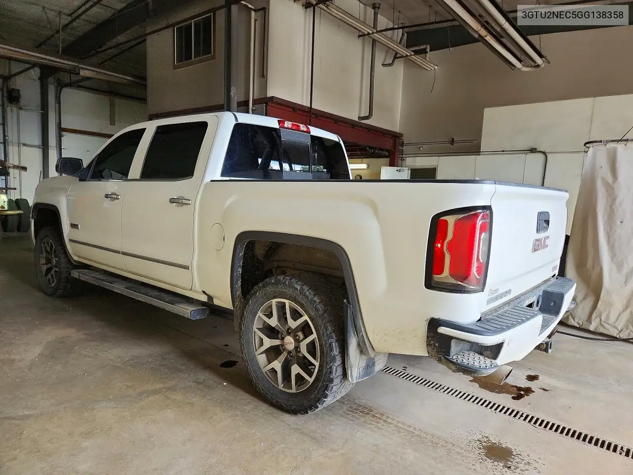 2016 GMC Sierra K1500 Slt VIN: 3GTU2NEC5GG138358 Lot: 59177866