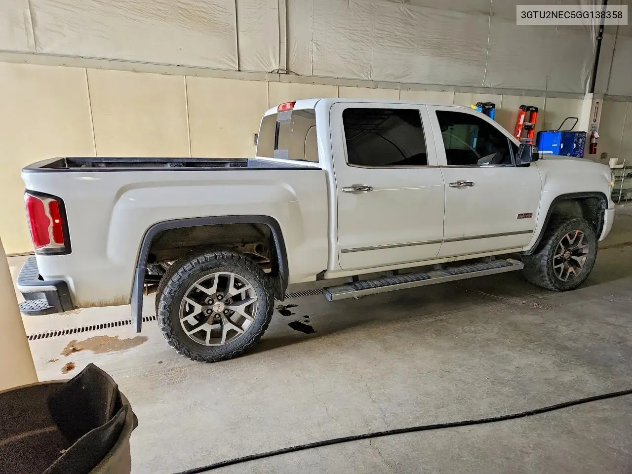 2016 GMC Sierra K1500 Slt VIN: 3GTU2NEC5GG138358 Lot: 59177866