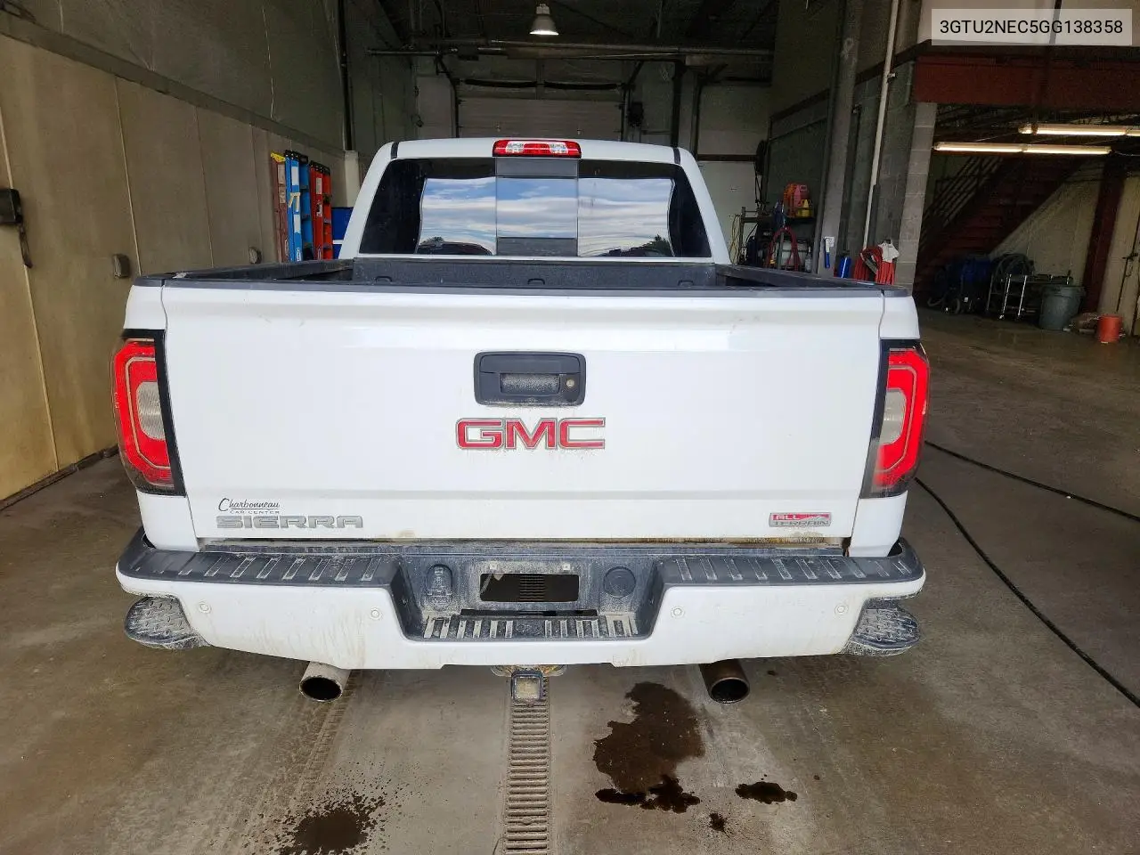 2016 GMC Sierra K1500 Slt VIN: 3GTU2NEC5GG138358 Lot: 59177866
