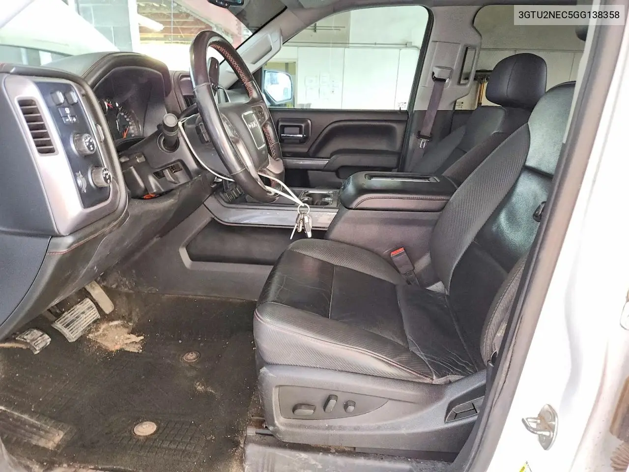 2016 GMC Sierra K1500 Slt VIN: 3GTU2NEC5GG138358 Lot: 59177866