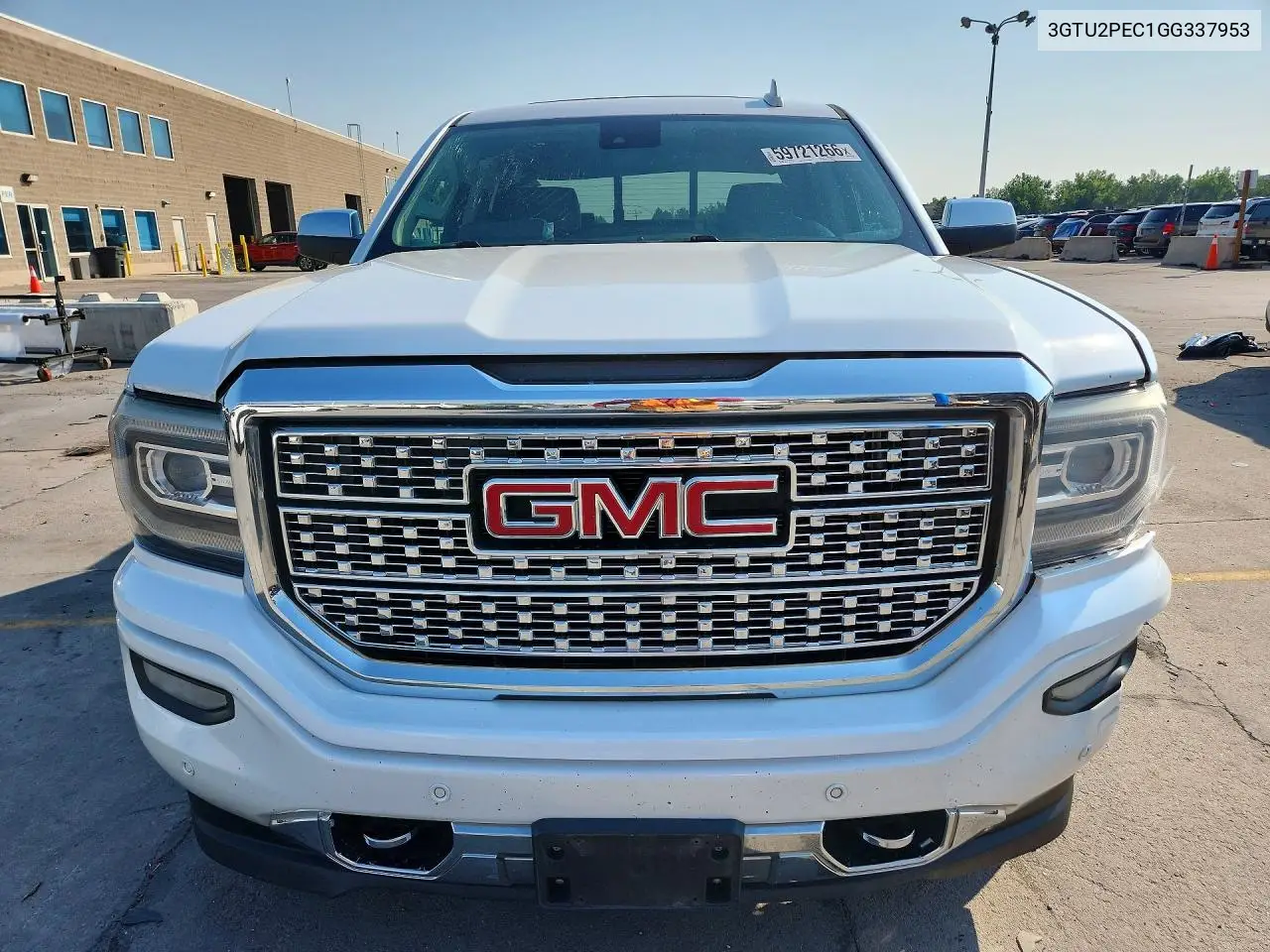 2016 GMC Sierra K1500 Denali VIN: 3GTU2PEC1GG337953 Lot: 59721266