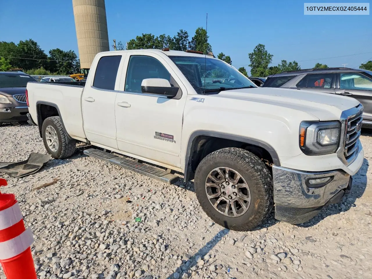 2016 GMC Sierra K1500 Sle VIN: 1GTV2MECXGZ405444 Lot: 61533946