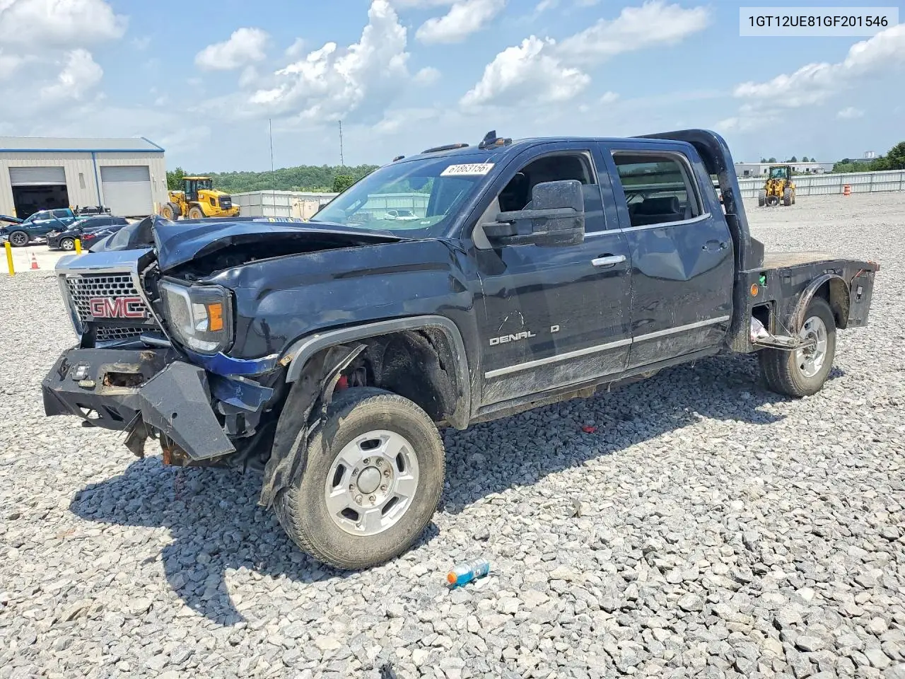 2016 GMC Sierra K2500 Denali VIN: 1GT12UE81GF201546 Lot: 61863156