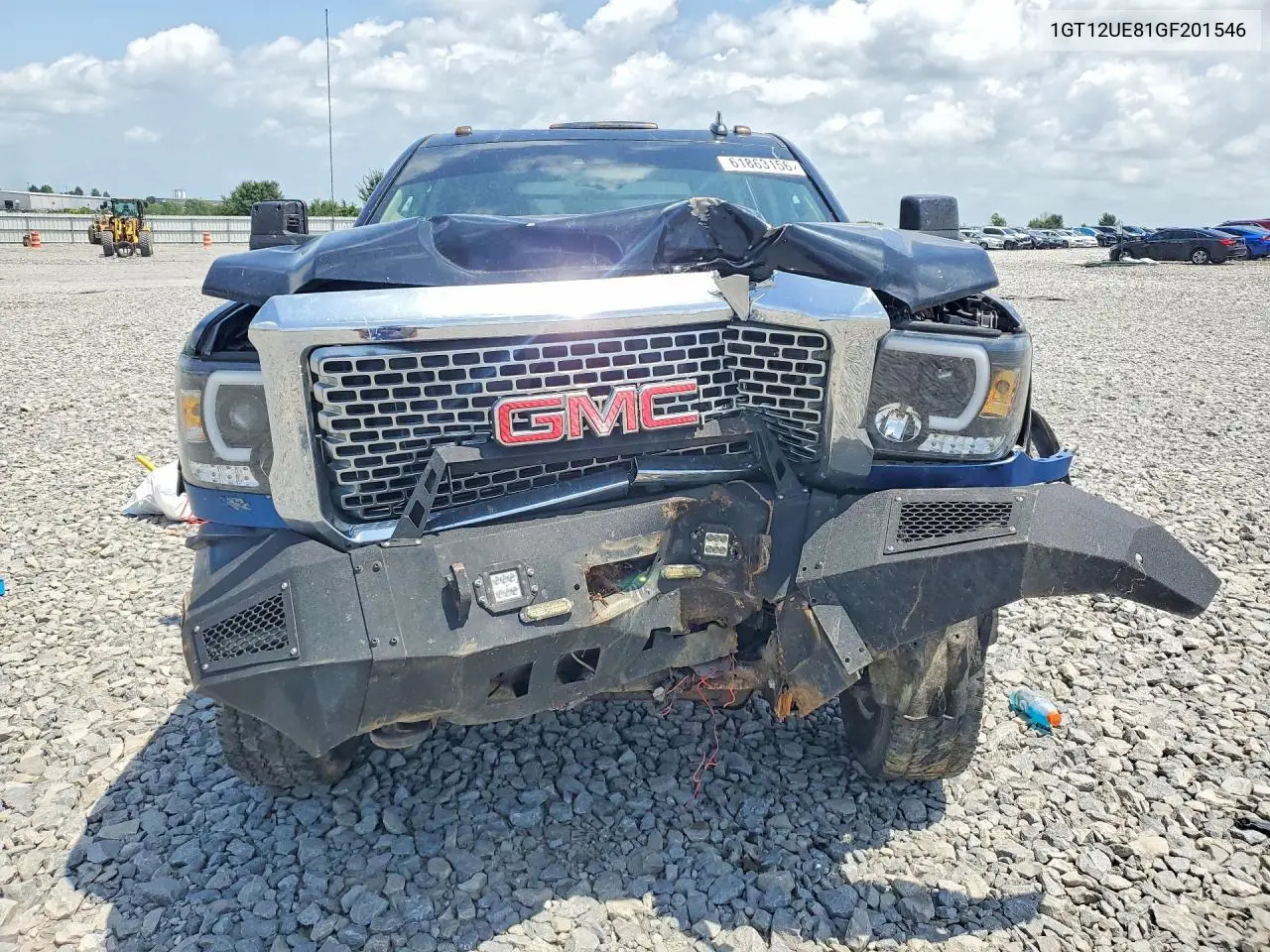 2016 GMC Sierra K2500 Denali VIN: 1GT12UE81GF201546 Lot: 61863156