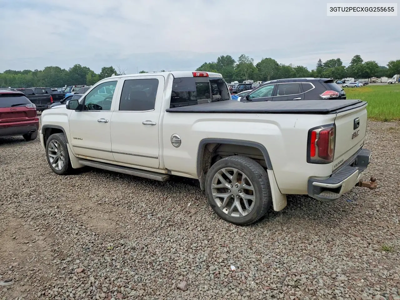 2016 GMC Sierra K1500 Denali VIN: 3GTU2PECXGG255655 Lot: 61925976