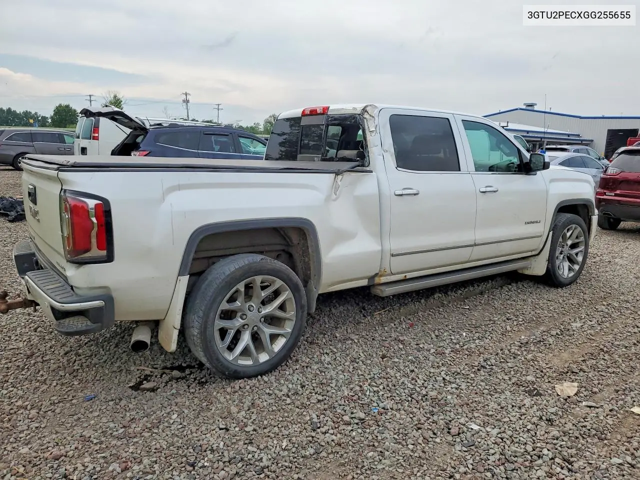 2016 GMC Sierra K1500 Denali VIN: 3GTU2PECXGG255655 Lot: 61925976