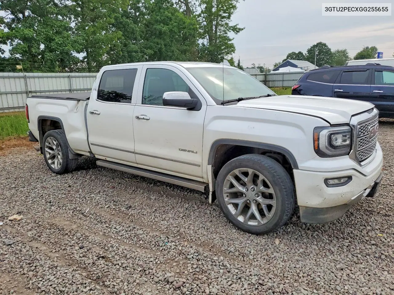 2016 GMC Sierra K1500 Denali VIN: 3GTU2PECXGG255655 Lot: 61925976