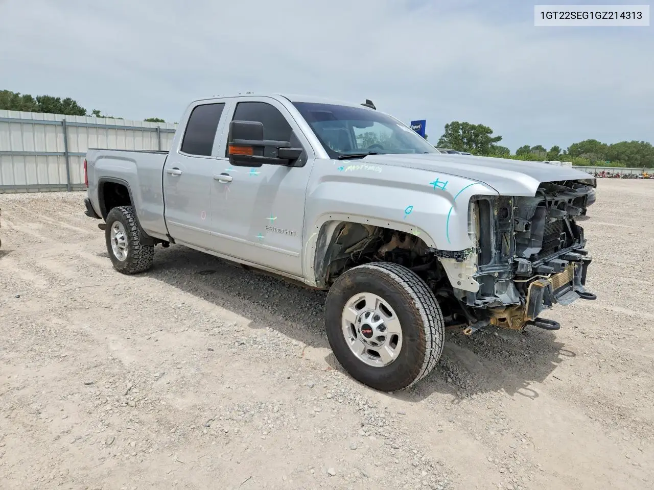 1GT22SEG1GZ214313 2016 GMC Sierra K2500 Sle