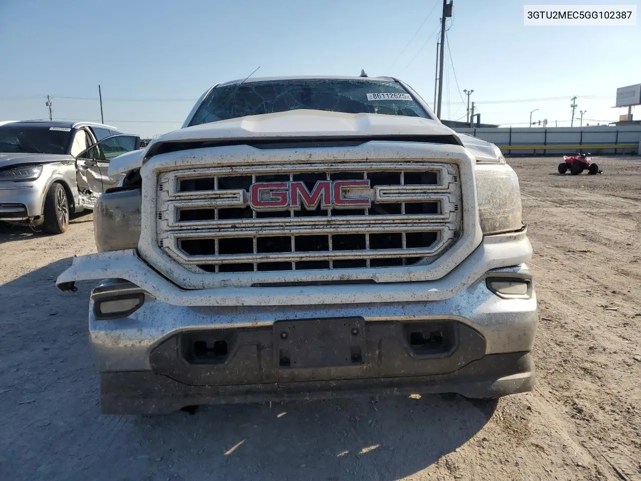 3GTU2MEC5GG102387 2016 GMC Sierra K1500 Sle