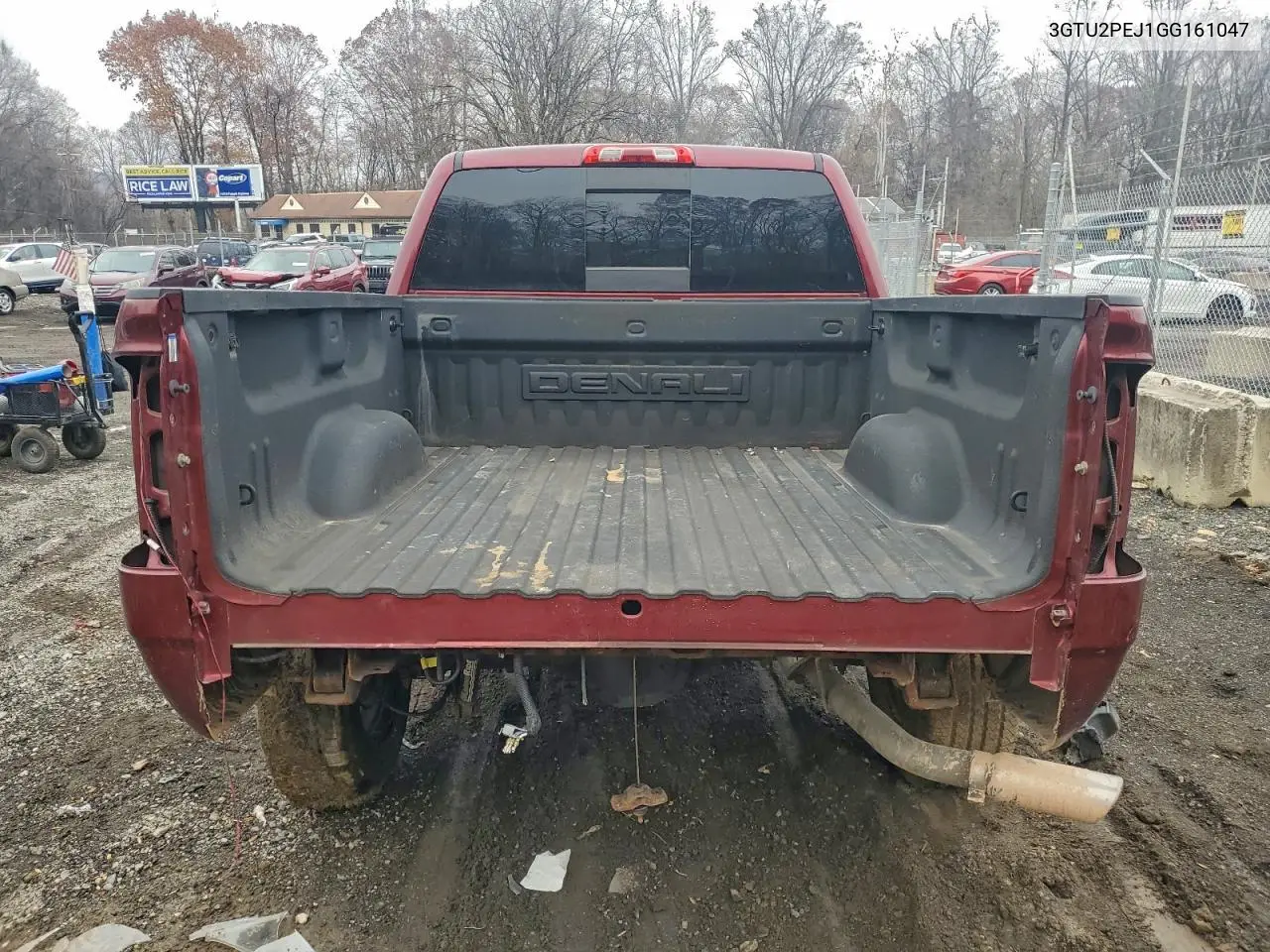 3GTU2PEJ1GG161047 2016 GMC Sierra K1500 Denali