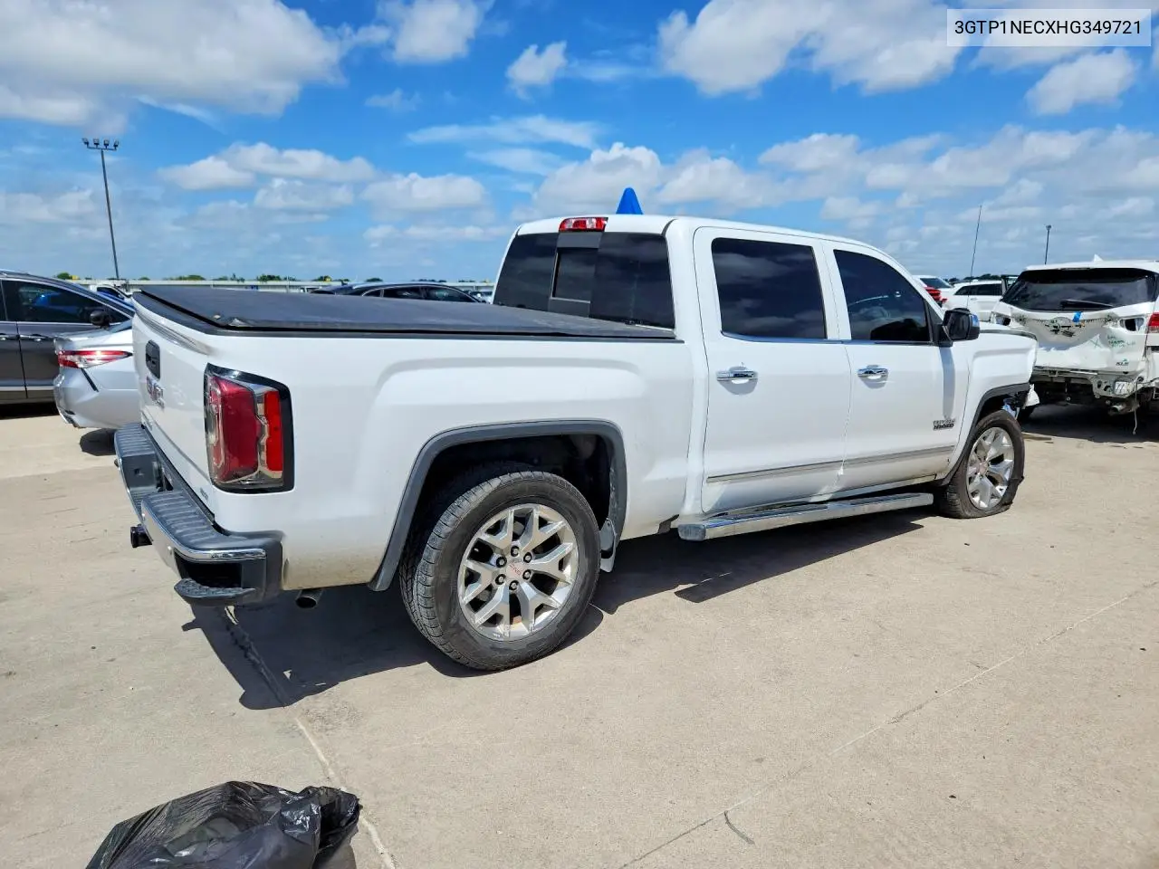 2017 GMC Sierra VIN: 3GTP1NECXHG349721 Lot: 57357866