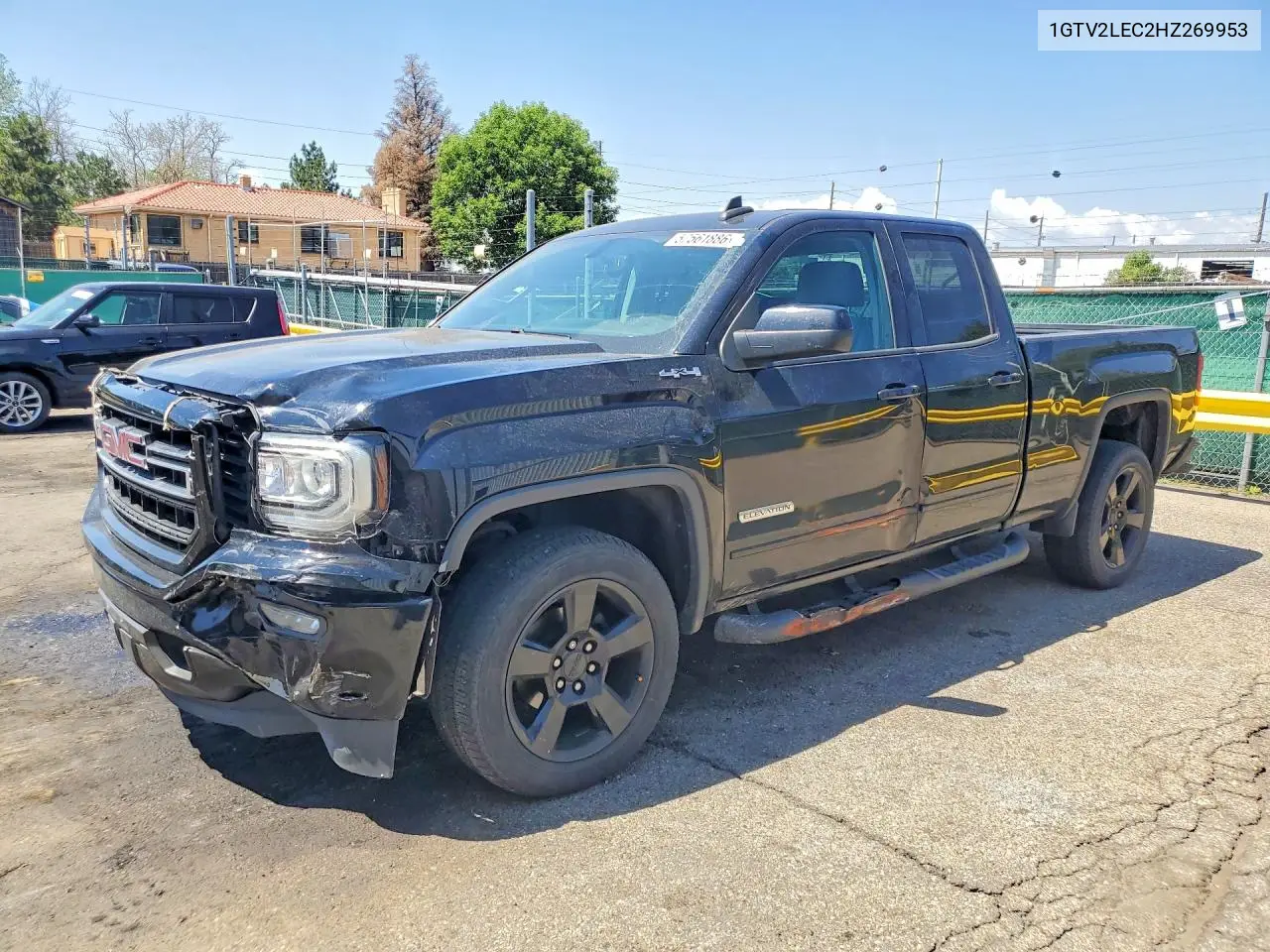 2017 GMC Sierra K1500 VIN: 1GTV2LEC2HZ269953 Lot: 57561886