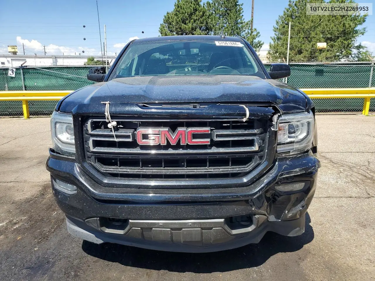2017 GMC Sierra K1500 VIN: 1GTV2LEC2HZ269953 Lot: 57561886
