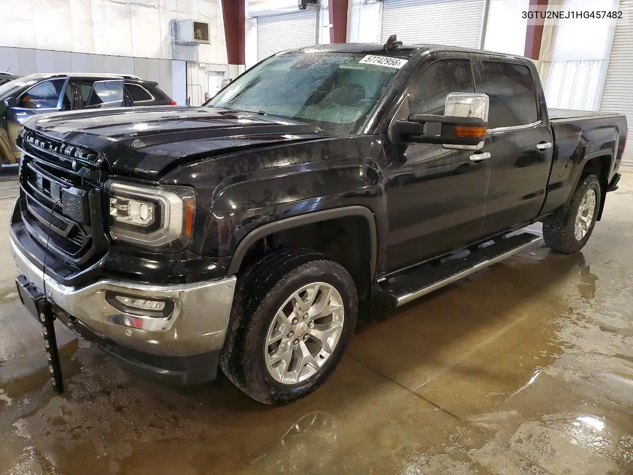 2017 GMC Sierra K1500 Slt VIN: 3GTU2NEJ1HG457482 Lot: 57742956
