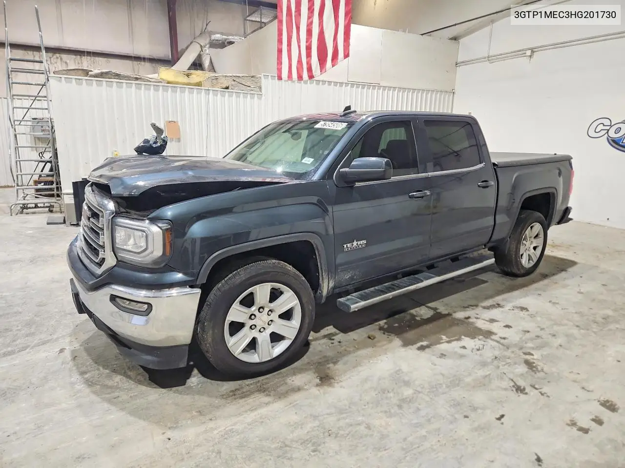 2017 GMC Sierra C1500 Sle VIN: 3GTP1MEC3HG201730 Lot: 57954506