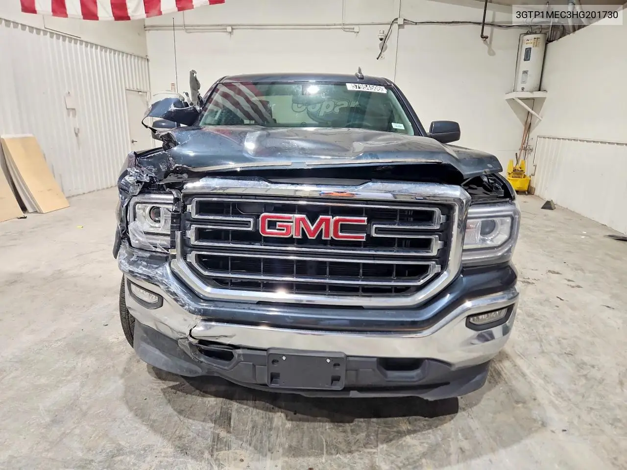 2017 GMC Sierra C1500 Sle VIN: 3GTP1MEC3HG201730 Lot: 57954506