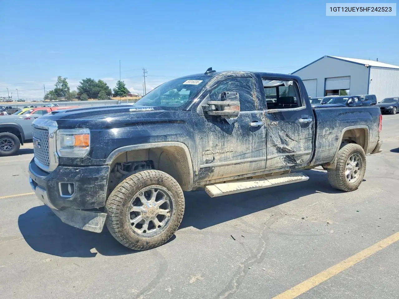 2017 GMC Sierra K2500 Denali VIN: 1GT12UEY5HF242523 Lot: 59318336