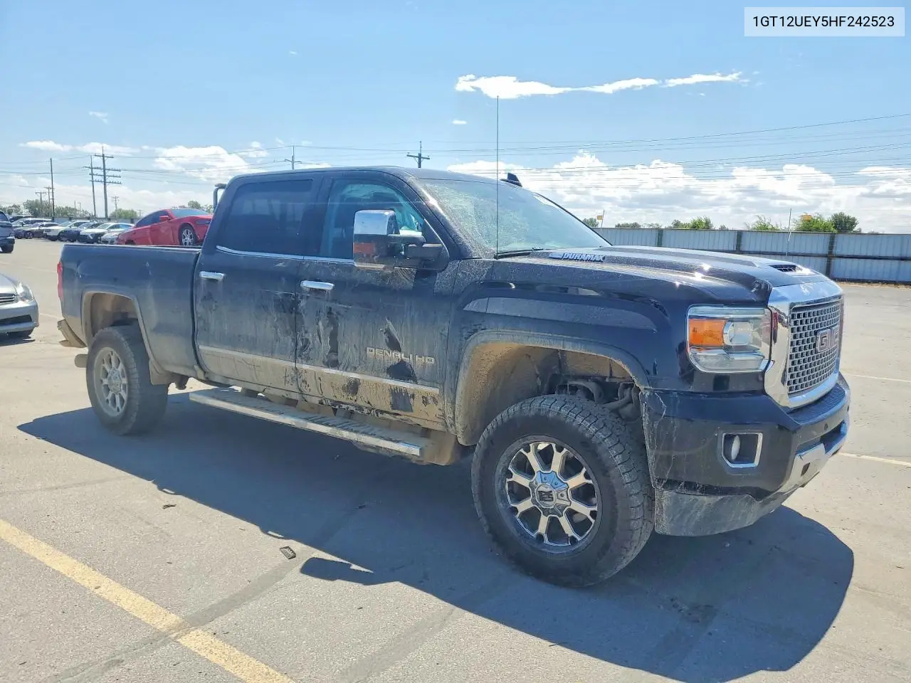 2017 GMC Sierra K2500 Denali VIN: 1GT12UEY5HF242523 Lot: 59318336