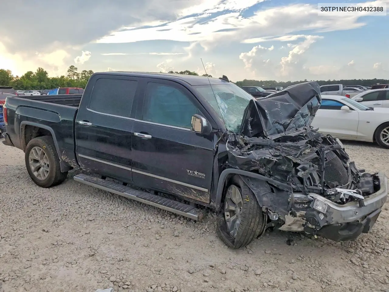 2017 GMC Sierra C1500 Slt VIN: 3GTP1NEC3HG432388 Lot: 59643326