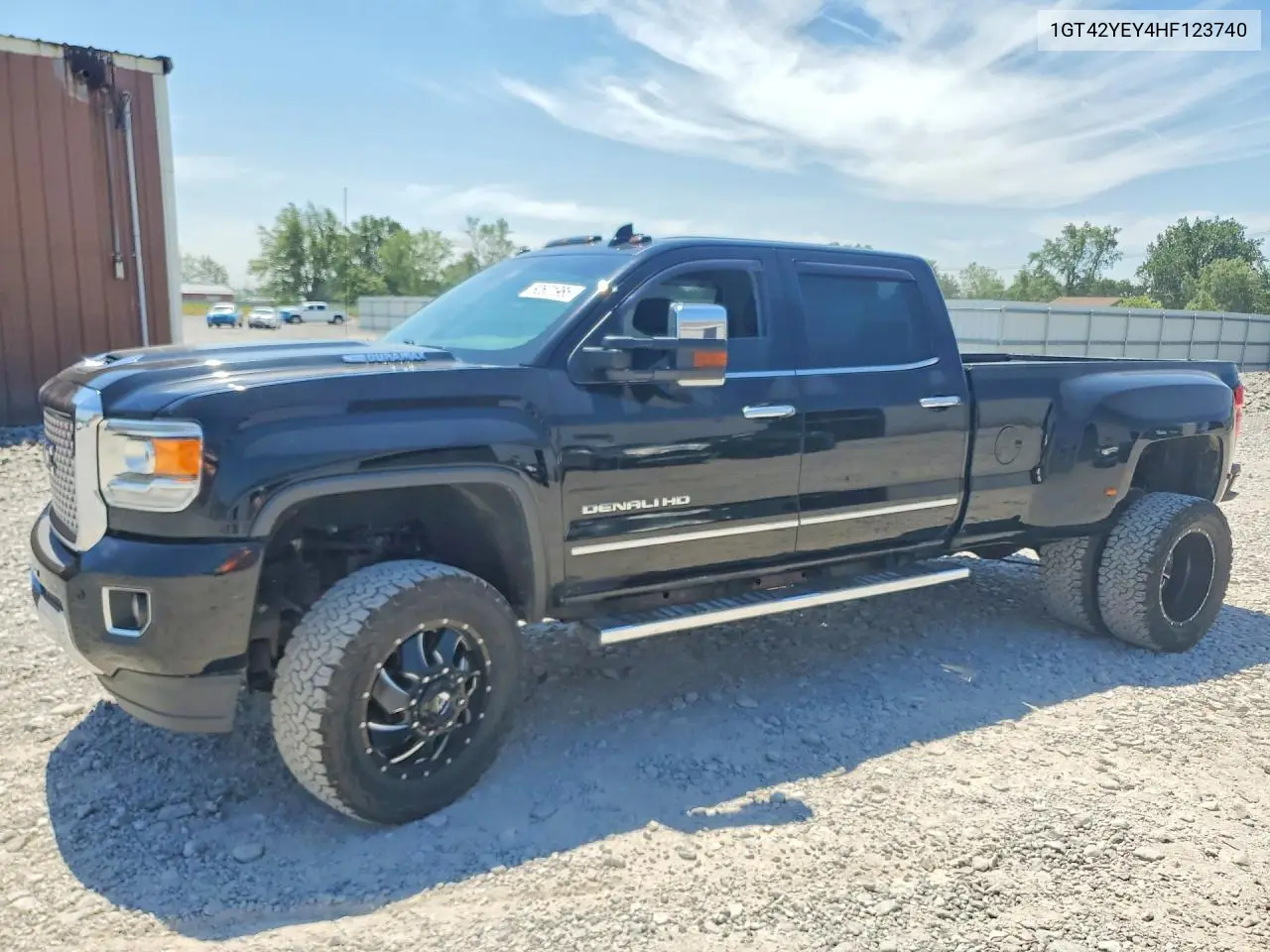 2017 GMC Sierra K3500 Denali VIN: 1GT42YEY4HF123740 Lot: 60631986