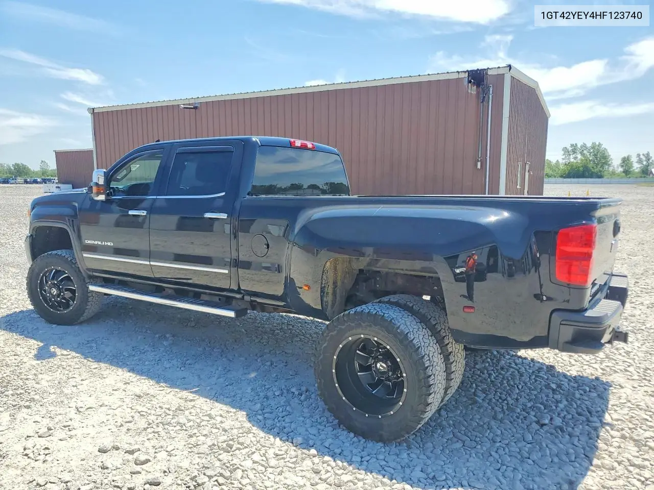 2017 GMC Sierra K3500 Denali VIN: 1GT42YEY4HF123740 Lot: 60631986