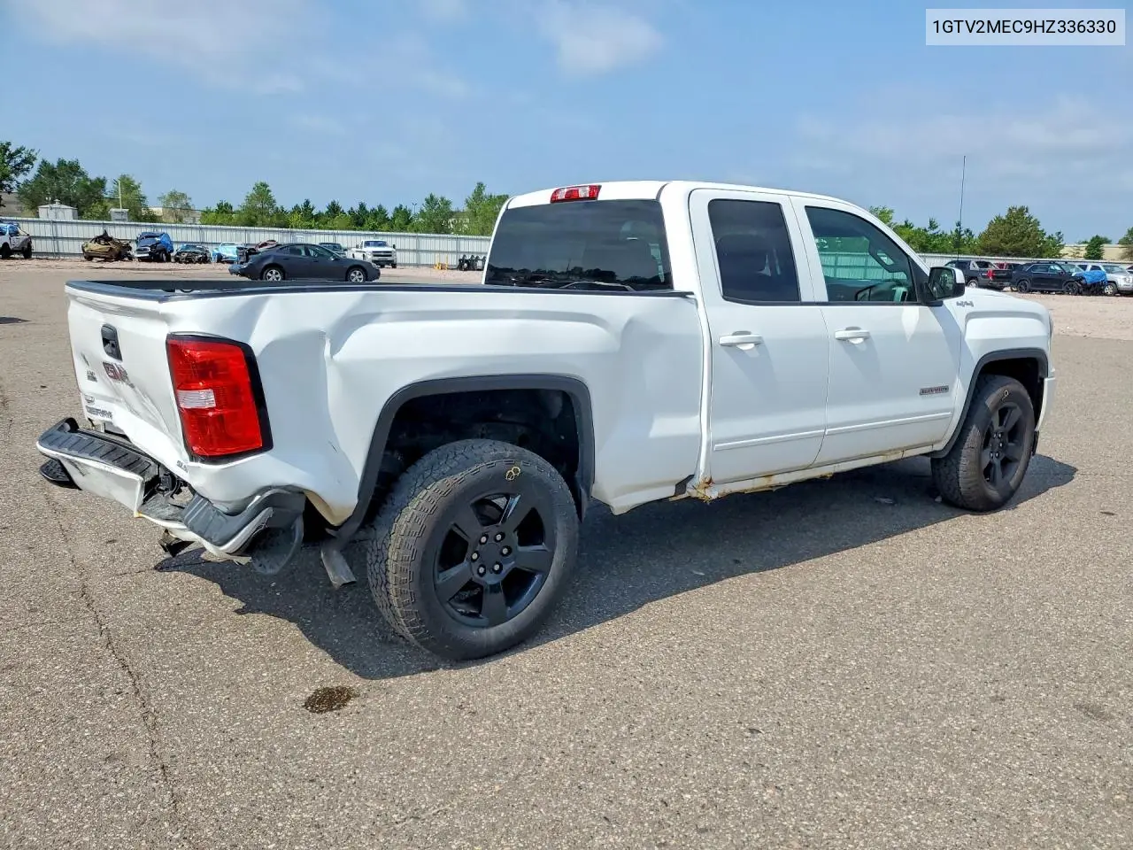 2017 GMC Sierra K1500 Sle VIN: 1GTV2MEC9HZ336330 Lot: 61321686
