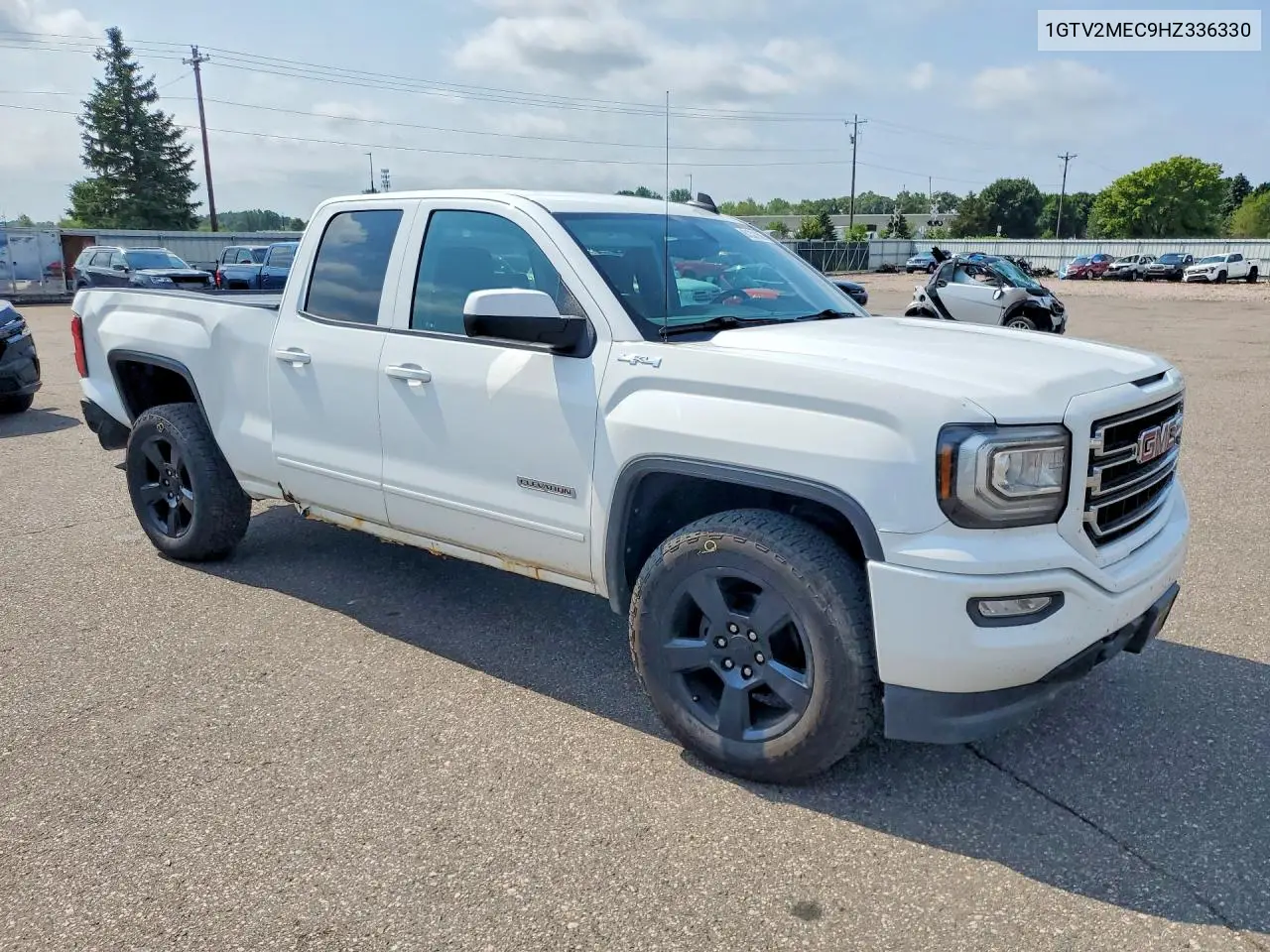 2017 GMC Sierra K1500 Sle VIN: 1GTV2MEC9HZ336330 Lot: 61321686